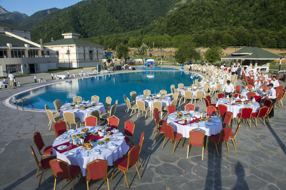 Qafqaz Resort Hotel Qəbələ Exterior foto