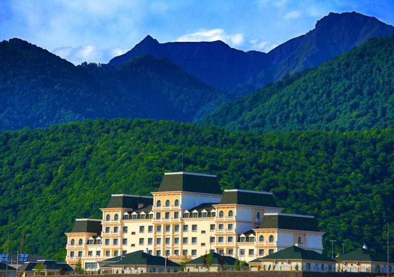 Qafqaz Resort Hotel Qəbələ Exterior foto
